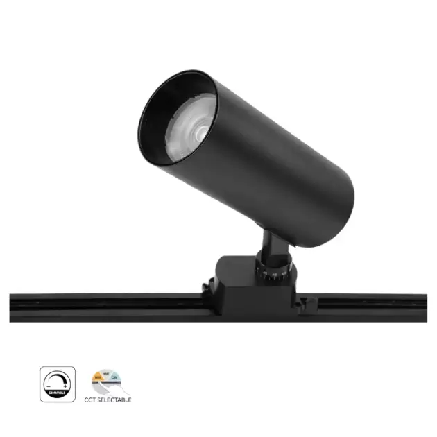 LI-G603-30W- Track Light-BLK/WHT